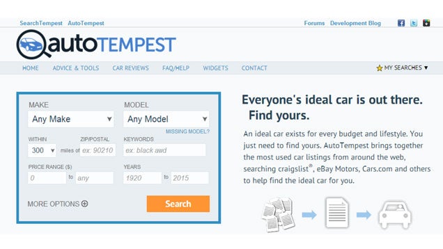 AutoTempest Updates with More Ways to Find Used Cars Online