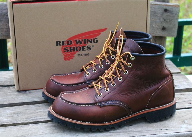 red wing boots black