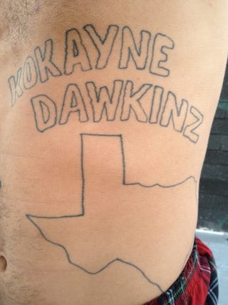 Riff Raff's Tattoos