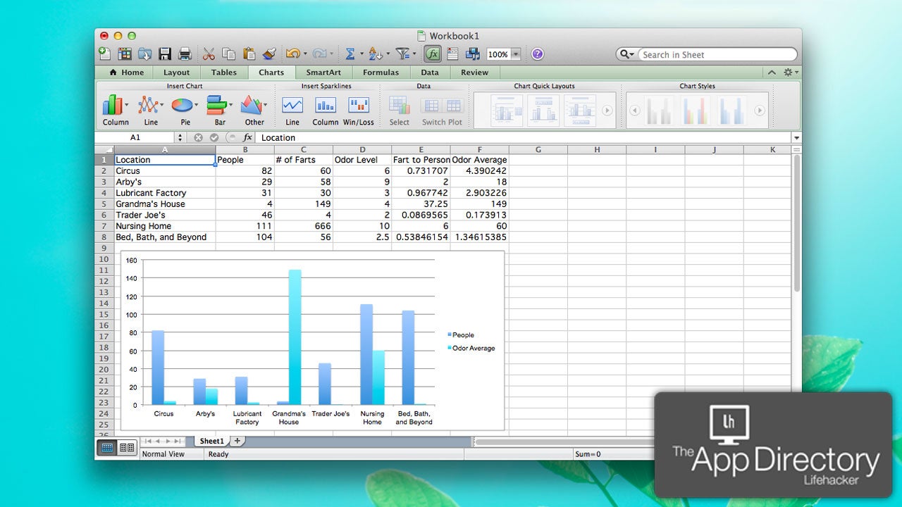 mac spreadsheet program