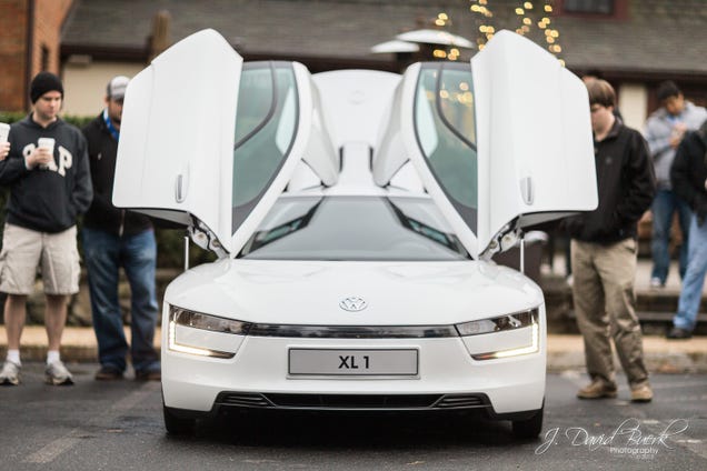 Volkswagen XL1 At Katie's Cars And Coffee: December 7th, 2013