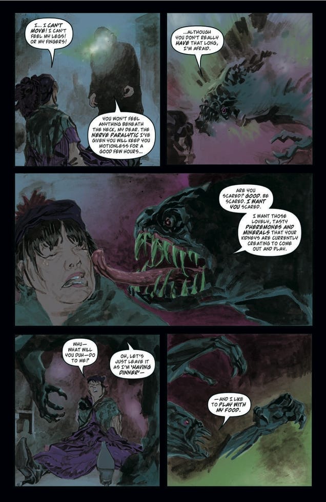 It's Jack the Ripper vs. the 11th Doctor in this sneak peek of the Doctor Who comic