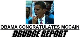 Drudge's Last Campaign Bombshell: Obama's Secretly Rude