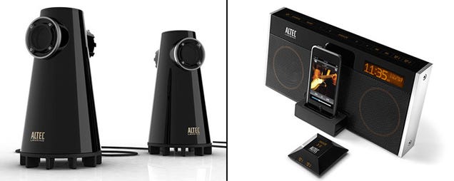Altec Lansing's Redesigned Speakers and iPod Docks Get Retro, Manly Look