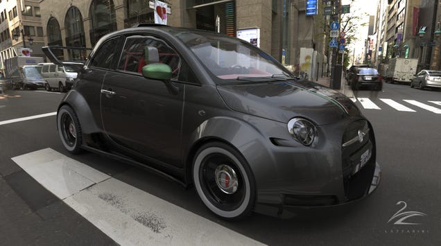 Crazy Italian Designers Want To Build That Fiat 500 With A Ferrari V8