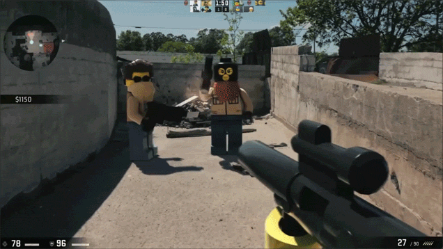Divertido vídeo mistura Portal, Bioshock, Counter-Strike e Skyrim com bonequinhos de Lego