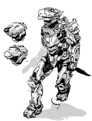 Halo 4's Cortana Could Have Looked a Little Crazier