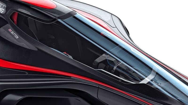 McLaren MP4-X, un concepto de Fórmula 1 a medio camino entre el batmóvil y un avión de caza