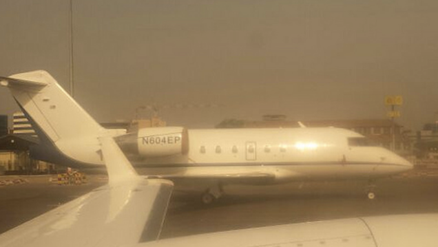 Mysterious American Private Jet Spotted in Tehran