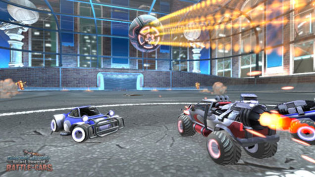 Supersonic Acrobatic Rocket-Powered Battle-Cars