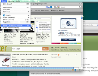 Private Browsing Window Adds Chrome-Like Incognito Windows to Firefox