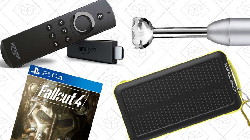 Today's Best Deals: Fire TV Stick, Immersion Blender, Battery Packs, and More