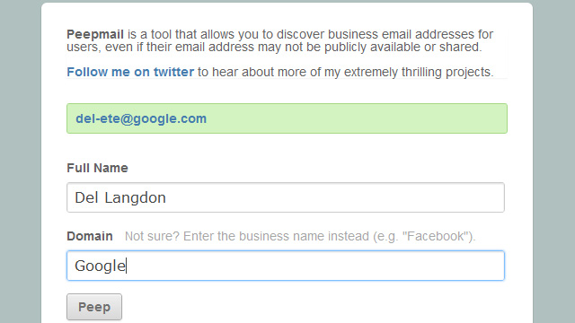 find peoples email address for free