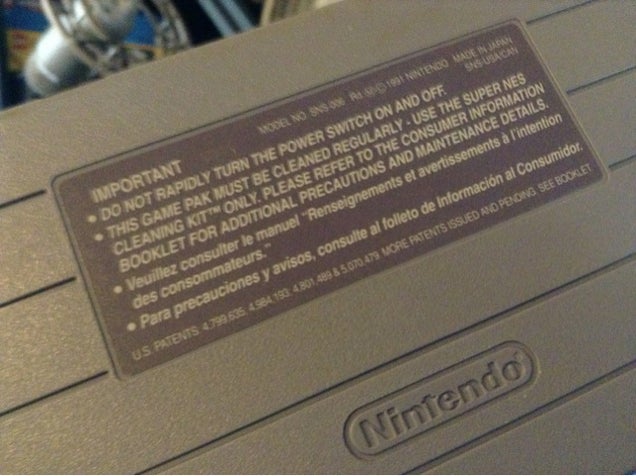 Nintendo Told Us All Along That Blowing On The Cartridge Wouldn't Work