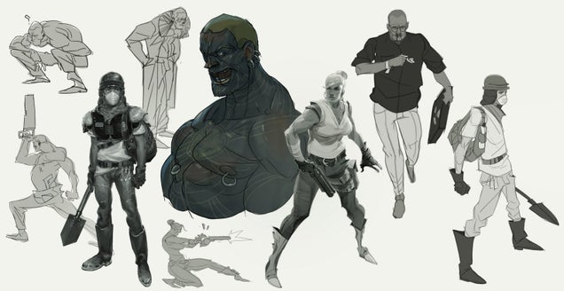 Stunning Mass Effect Portraits (And Dragon Age on a Leash)