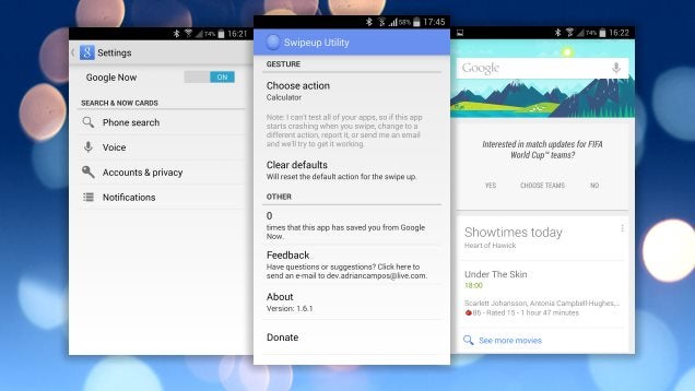 ​Swipeup Utility Launches Any App With Google Now's Swipe Gesture