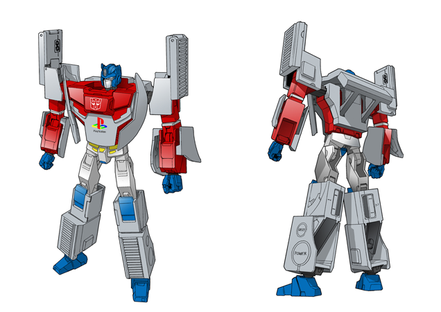 They're Making a PlayStation Optimus Prime Transformer