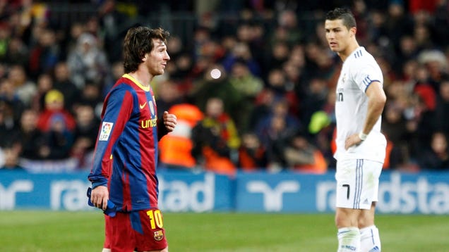 Messi vs Ronaldo in 2015 - Numbers Contest