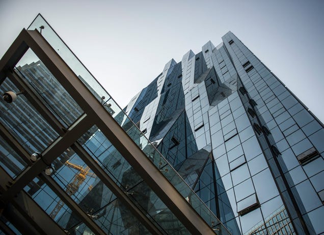 This Music Company Uses Its Building To Visualize What Users Download