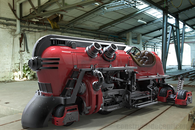 The Futuristic Steam Train of Our Dreams