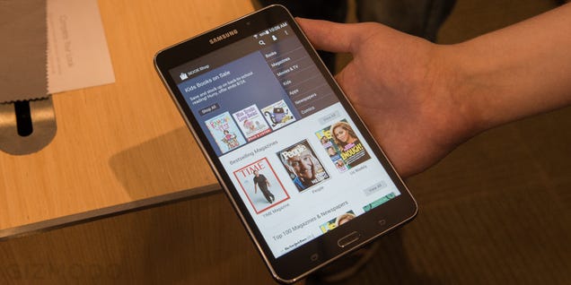 Nook Reborn As a $180 Samsung Galaxy Tab 4 (Update: Hands On)