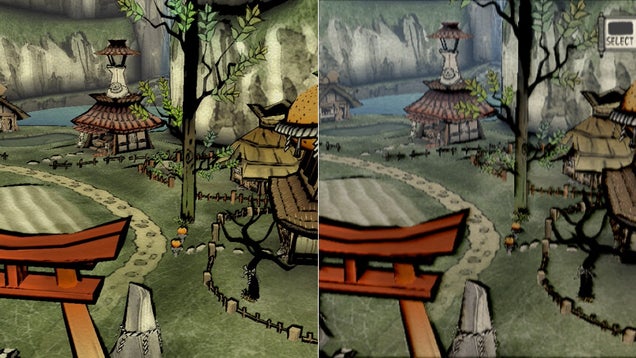 How Does HD Okami Compare to the Original? See for Yourself.