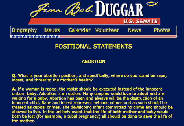 Duggar Dad's Political Platform: Incest Should Be Punishable by Death