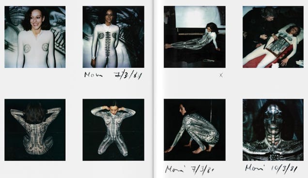 Even H.R. Giger's Private Polaroids Are Dripping With Alien Sexiness