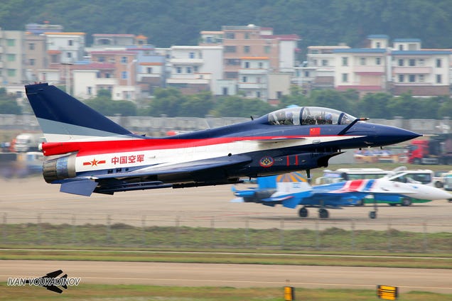 Amazing Photos Of China's Newest Stealth Jet Show Growing Air Might