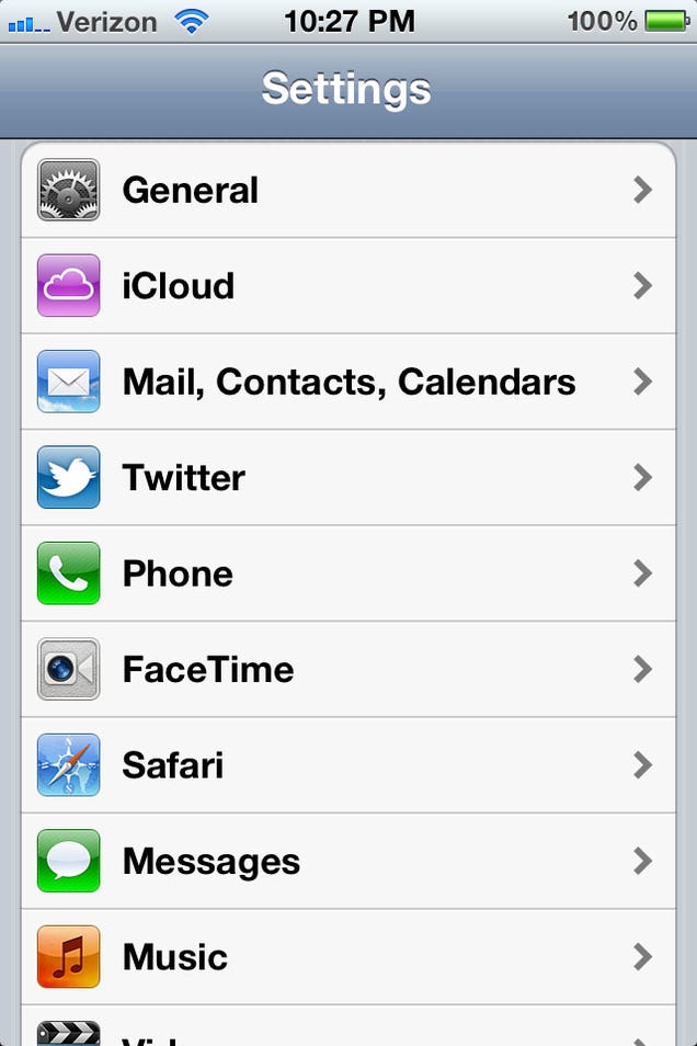 Apple iOS 5 gallery