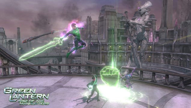 Look At All The Things Hal Jordan Can Make in Green Lantern: Rise of the Manhunters