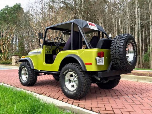 For $11,500, This 1972 Jeep CJ5 Laughs At Rust.