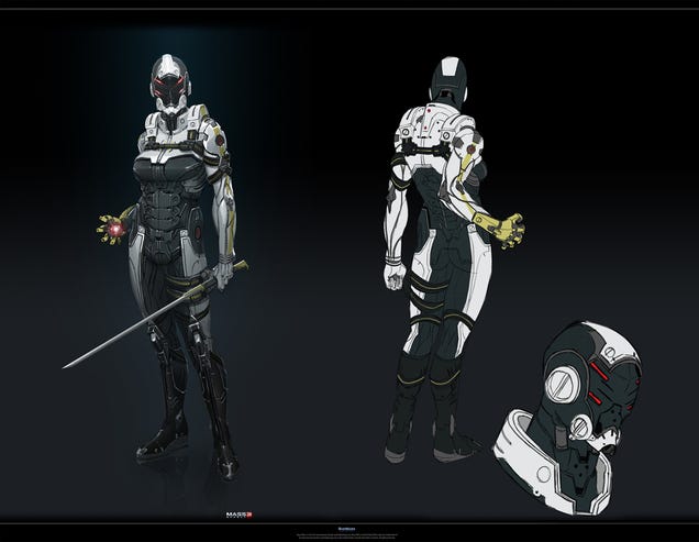 Stunning Mass Effect Portraits (And Dragon Age on a Leash)