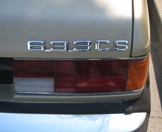 1983 BMW 633CSi