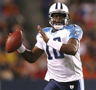 Vince Young Is Back, But Shhhh, Please Don't Boo Him