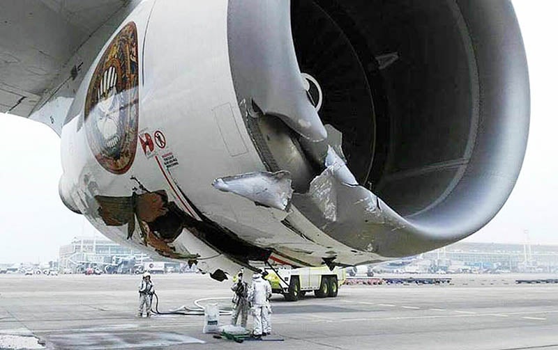 Iron Maiden's 'Ed Force One' 747 Tour Jet Badly Damaged In Chile