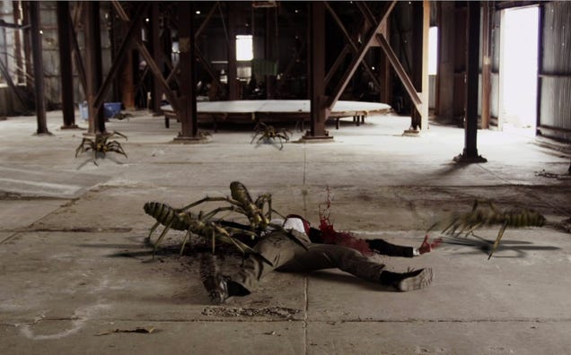 Exclusive clip from Camel Spiders, the movie inspired by the Iraq Spider Email Hoax