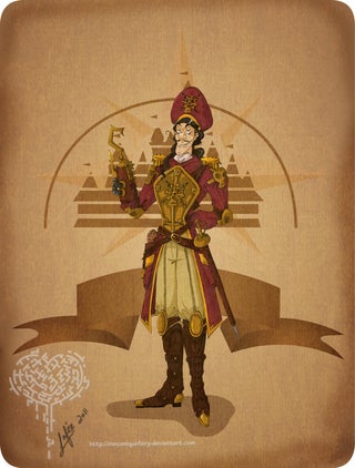 Classic Disney villains redrawn as steampunk baddies