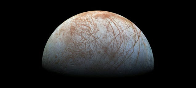 Europa Remastered: This 90s Space Image Has Been Retouched By NASA