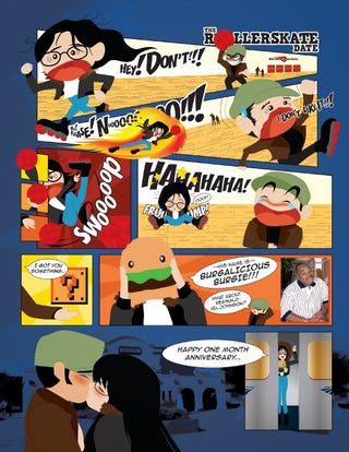 Read a comic fan's adorable comic book marriage proposal to his girlfriend