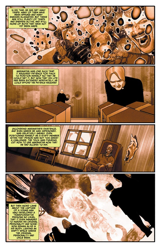 In DC Comics' Xombi, a nanotech-infused immortal fights the wrath of God...with an ax