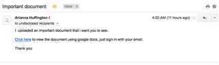 Arianna Huffington Has Been Hacked