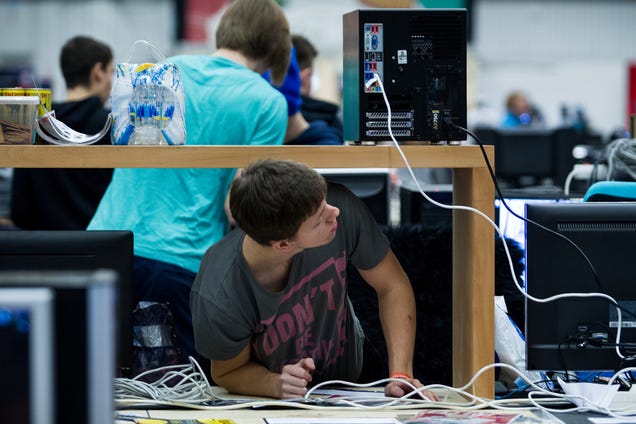 The Sights, Lights (and Imagined Smells) of the World's Biggest LAN Party