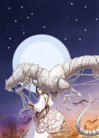 Get some original fantasy art from the great Kiri Moth!