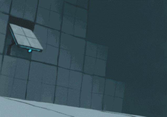 Portal, as a Very Short Cartoon (Well, gif)