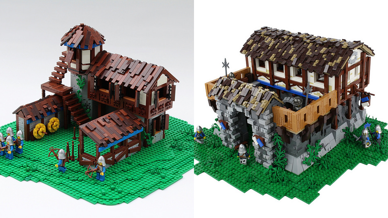 age of empires 3 rotate buildings