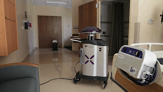 Estos son los robots que desinfectan los hospitales de ébola en EE.UU. Ogzweggpesv117gmnkm8