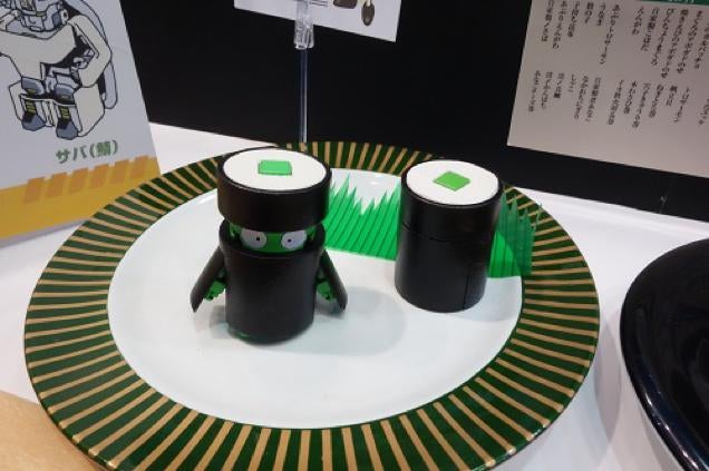 Transforming Robot Toys Are Sushi in Disguise