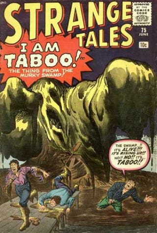 In praise of that nameless guy who was always yelling on old comic covers