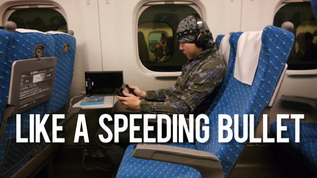 Yes, the Wii U Also Works on Japanese Bullet Trains